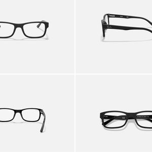 Ray-Ban 5268 5119 52 17 135 Matte Black (#2 pair)